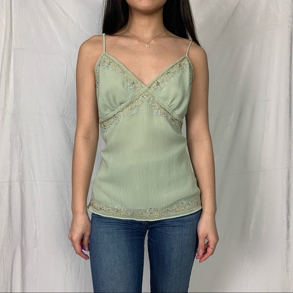 Ricki's Tops - ricki's green camisole